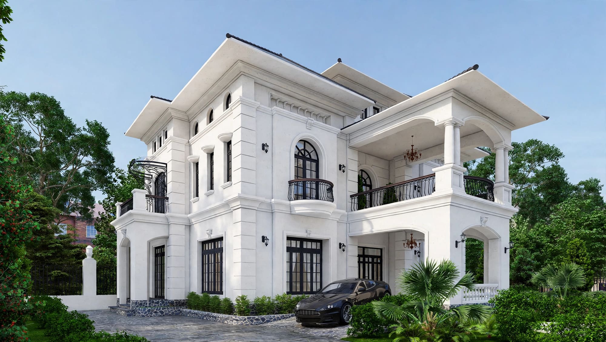 AKHANH NEO-CLASSIC VILLA — ĐỈNH CAO BIỆT THỰ TÂN CỔ ĐIỂN TẠI THÁI BÌNH (Kiến trúc) tại Thái Bình — ảnh công trình 1/8