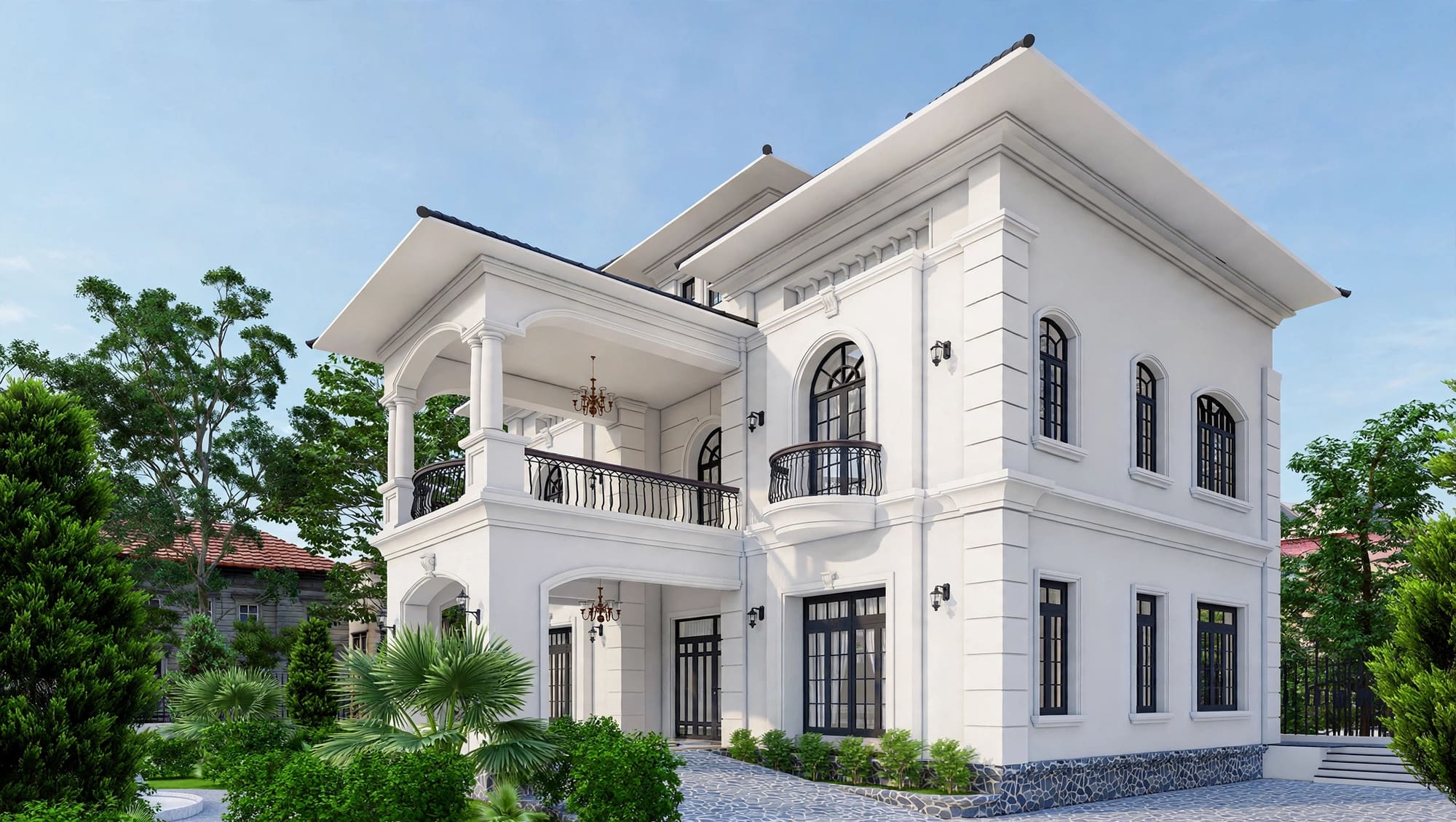 AKHANH NEO-CLASSIC VILLA — ĐỈNH CAO BIỆT THỰ TÂN CỔ ĐIỂN TẠI THÁI BÌNH (Kiến trúc) tại Thái Bình — ảnh công trình 2/8