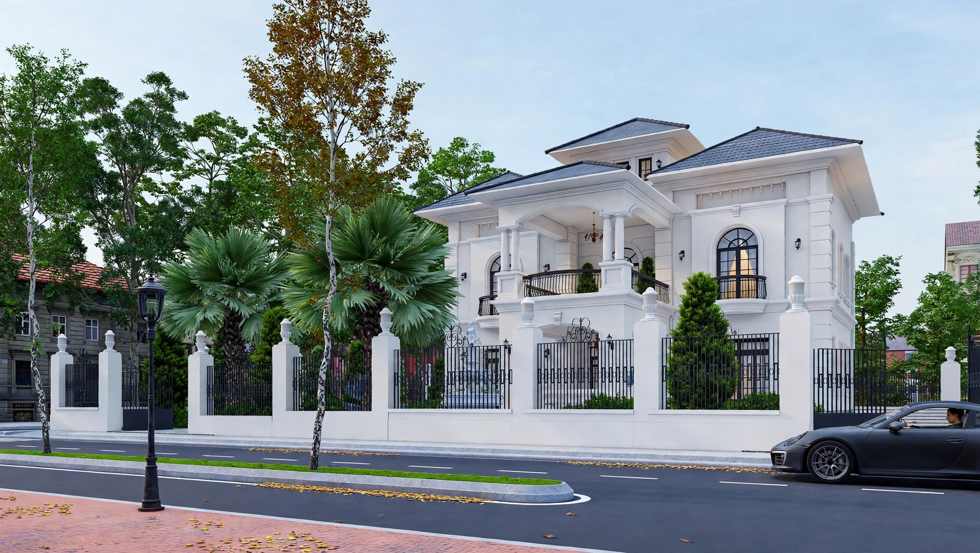 AKHANH NEO-CLASSIC VILLA — ĐỈNH CAO BIỆT THỰ TÂN CỔ ĐIỂN TẠI THÁI BÌNH (Kiến trúc) tại Thái Bình — ảnh công trình 6/8