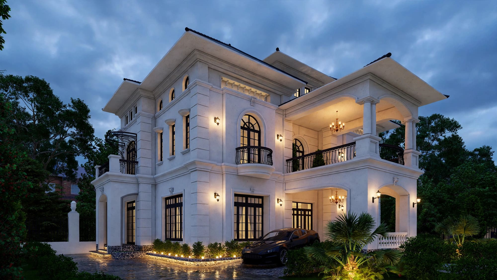 AKHANH NEO-CLASSIC VILLA — ĐỈNH CAO BIỆT THỰ TÂN CỔ ĐIỂN TẠI THÁI BÌNH (Kiến trúc) tại Thái Bình — ảnh công trình 7/8