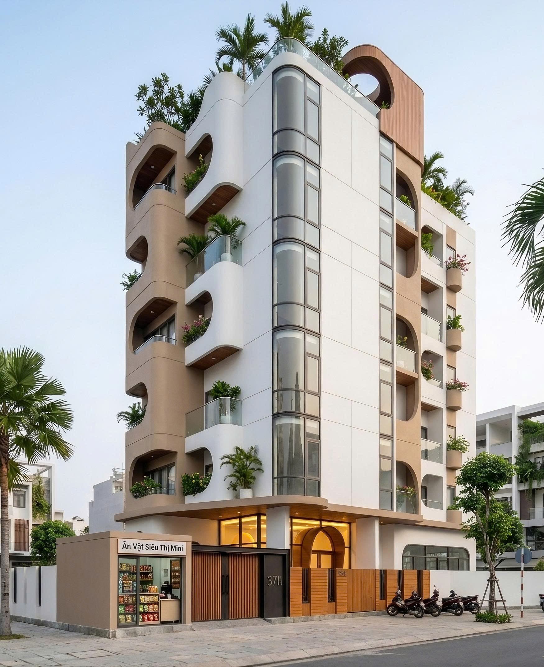 Ehoa Green Tower — Kiệt Tác Kiến Trúc Xanh Chuẩn LEED Tại Hà Nội (Kiến trúc) tại Vinh — ảnh công trình 1/10