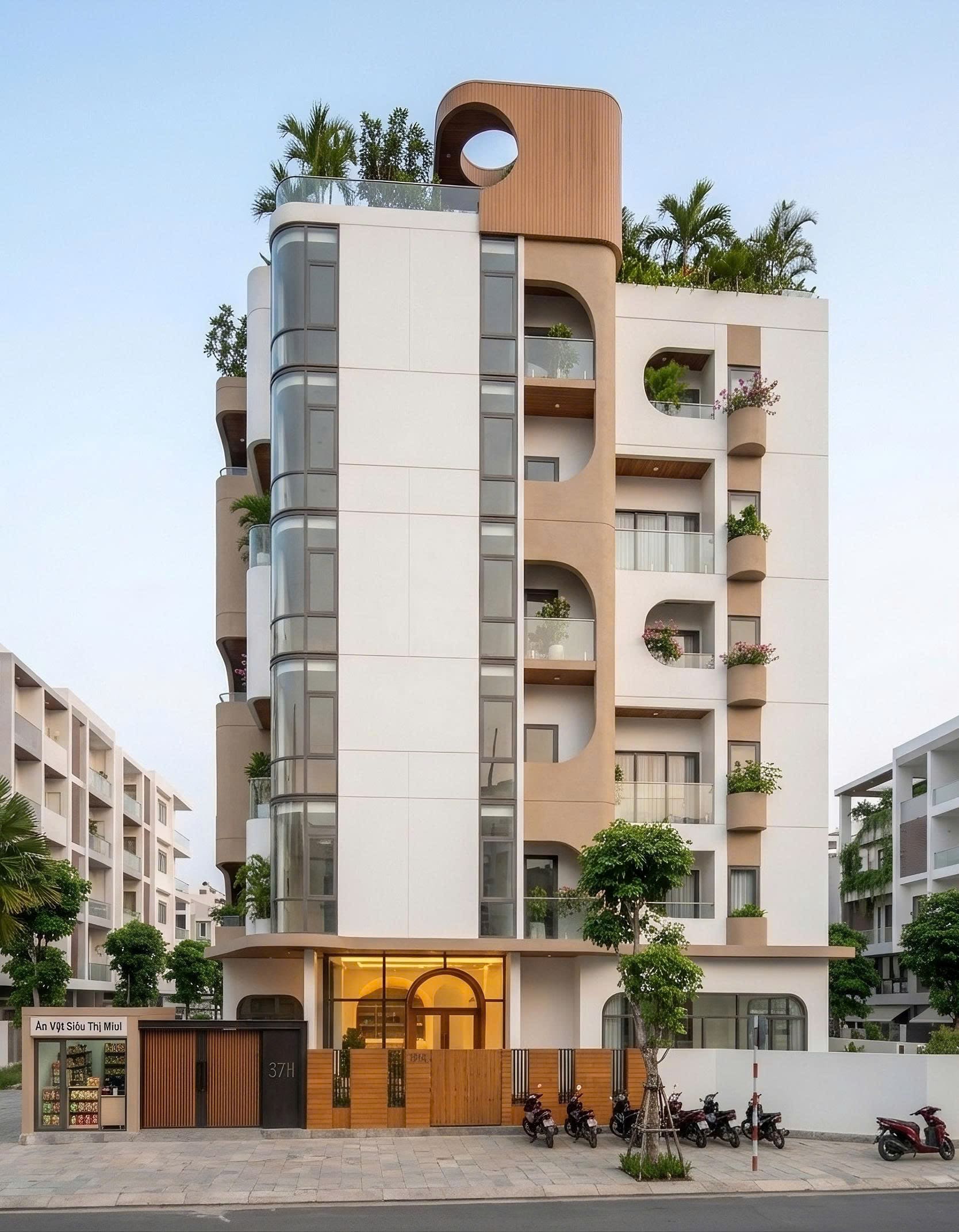 Ehoa Green Tower — Kiệt Tác Kiến Trúc Xanh Chuẩn LEED Tại Hà Nội (Kiến trúc) tại Vinh — ảnh công trình 2/10