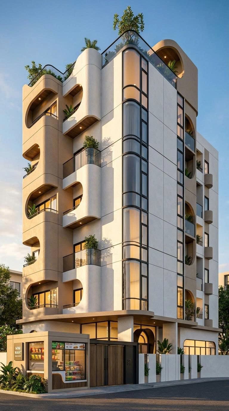 Ehoa Green Tower — Kiệt Tác Kiến Trúc Xanh Chuẩn LEED Tại Hà Nội (Kiến trúc) tại Vinh — ảnh công trình 3/10