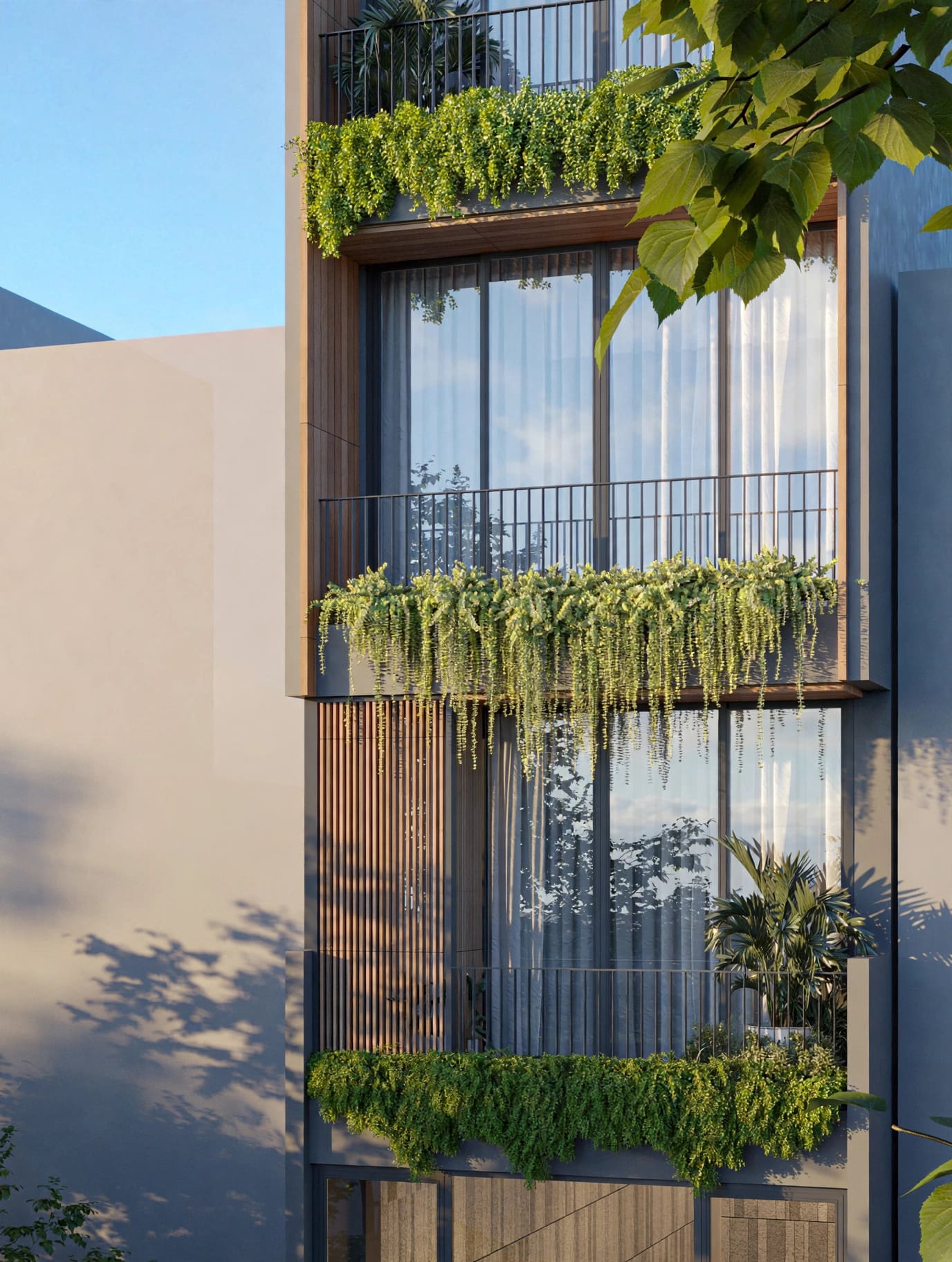 Etung Townhouse — Biểu Tượng Kiến Trúc Xanh bền vững & đẳng cấp (Kiến trúc) tại Hà Nội — ảnh công trình 5/9