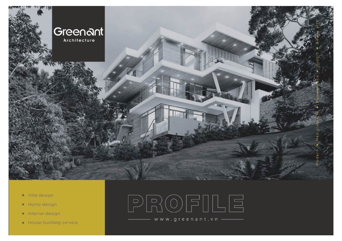 GREENANT PROFILE 2022 — bìa hồ sơ năng lực 2