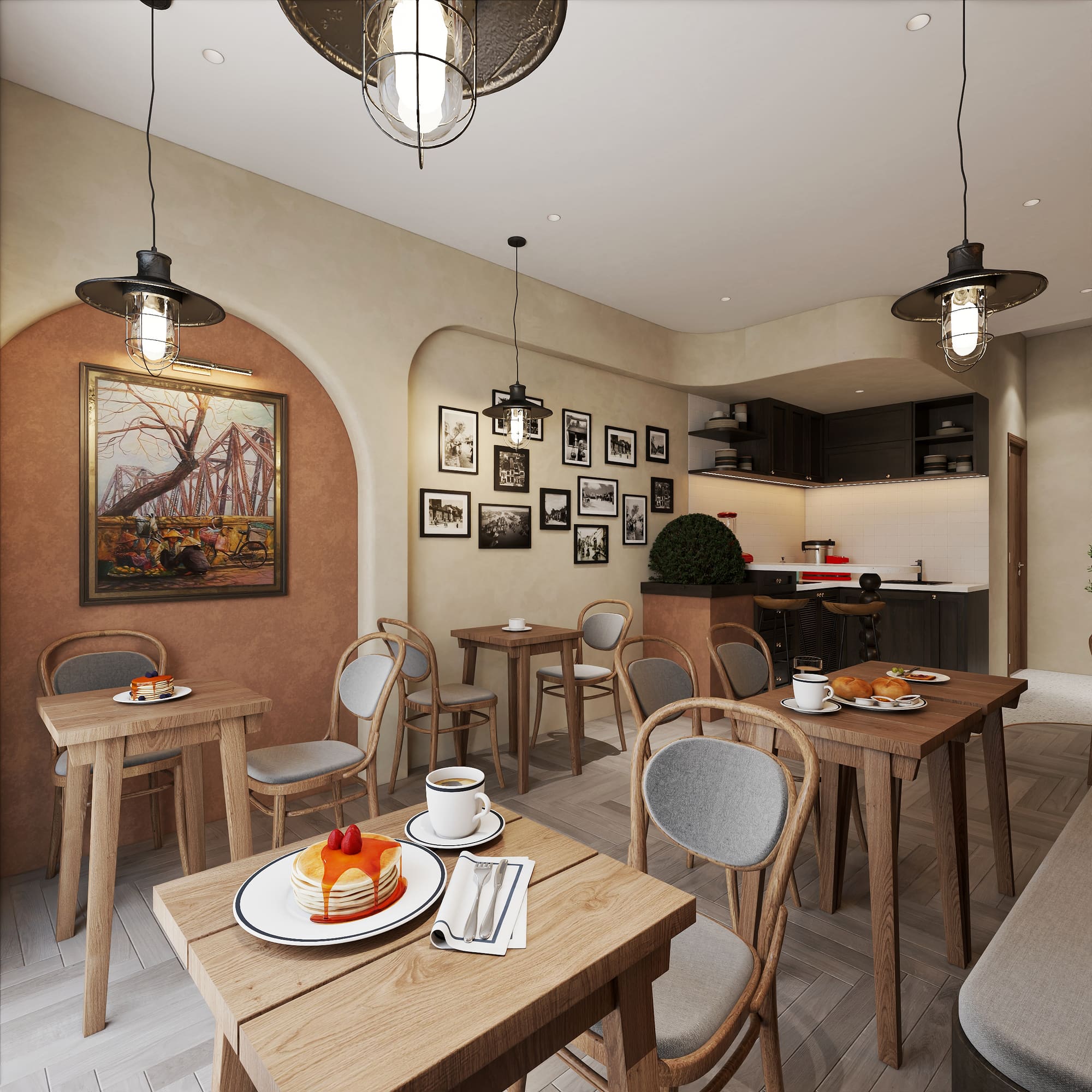 Vanchuong Homestay — Tuyệt Tác Nội Thất Hà Nội & Phong Thủy Sinh Khí (Nội thất) tại Hà Nội — ảnh công trình 6/30