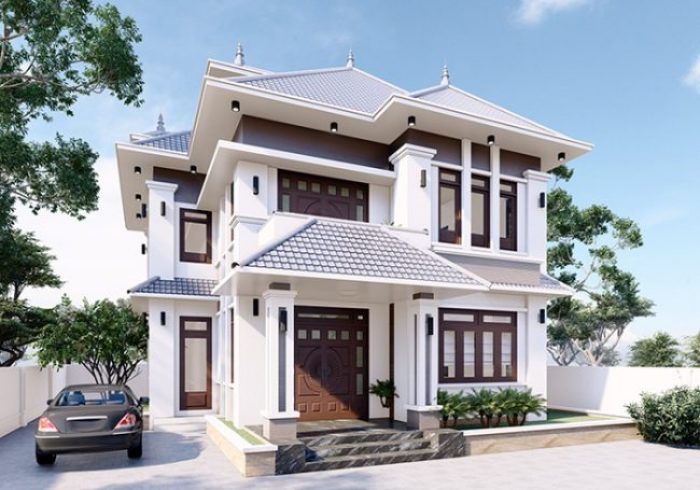 Thiết kế nhà phố B10